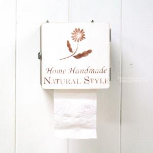 롤티슈케이스-스텐실형[브라운] 20%SALE