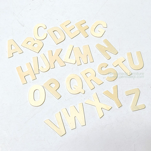 나무 미니알파벳 (A~Z) 30%SALE