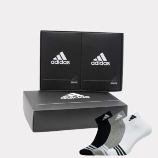 앞삼선 스포츠 양말 2족 선물세트 IF657132