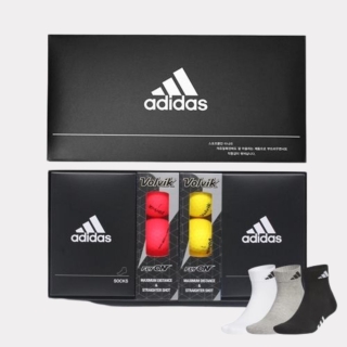 퍼포먼스 이중양말 2개 + 볼빅 2피스 골프공6구(색상랜덤) IF99309