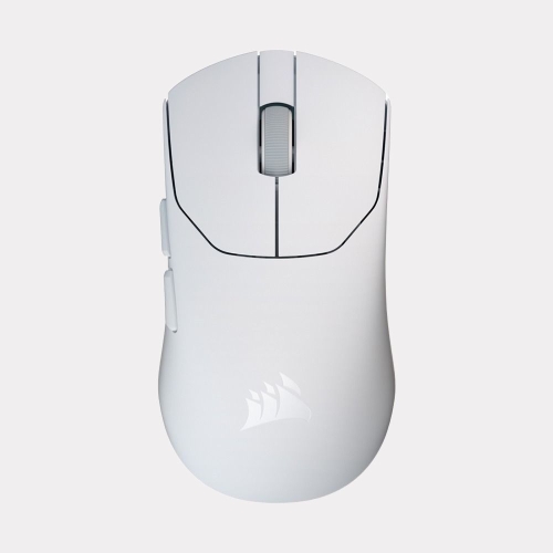 세이버 v2 PRO 초경량 무선 게이밍 마우스 화이트
