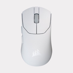 세이버 v2 PRO 초경량 무선 게이밍 마우스 화이트