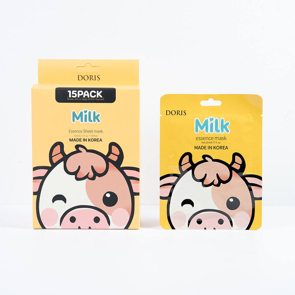 도리스 밀크 에센스 시트 마스크 15PACK