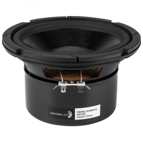 데이톤오디오 Dayton Audio DC160S-8 슬림형 클래식 6.5인치 미드우퍼 8옴(한국공식대리점)