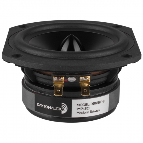 데이톤오디오 Dayton Audio RS125T-8 5인치 레퍼런스 알루미늄 콘 미드레인지(슬림 타입) 8옴 (한국공식대리점)