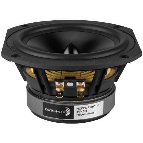 데이톤오디오 Dayton Audio RS150T-8 6인치 레퍼런스 알루미늄 콘 미드레인지(슬림 타입) 8옴 (한국공식대리점)