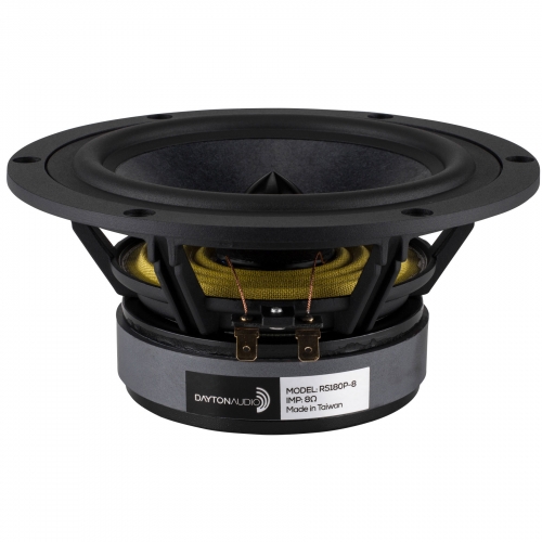 데이톤오디오 Dayton Audio RS180P-8 7인치 레퍼런스 알루미늄 콘 미드우퍼(Paper Cone) 8옴 (한국공식대리점)