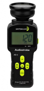 Dayton Audio AS-1 AudioStrobe Woofer Analyzer Stroboscope