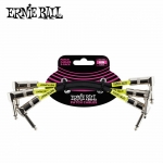 Ernieball 어니볼 6인치 패치케이블 3팩 PATCH CABLE BLACK 3-PACK P06050