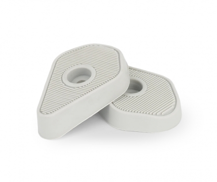 Heel Pieces v2, White