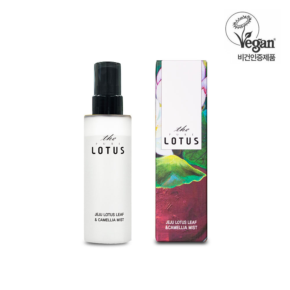 [안개분사]더퓨어로터스 제주 연꽃잎 & 동백 미스트