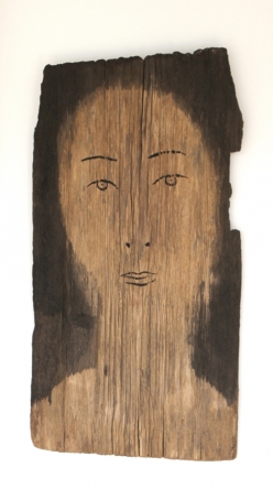 윤석남_너무도 조용한_혼합매체_96.5x58.5cm_2013
