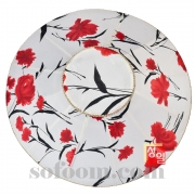 n2820 황진이난초꽃양단전모-흰색