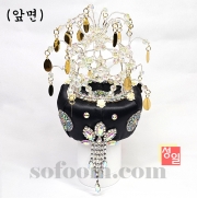 n3837 크리스탈장식족두리