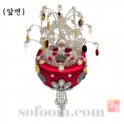 n3838 크리스탈장식족두리