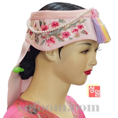 n4773 매화꽃자수아얌 - 분홍색