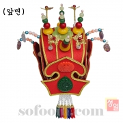 n4804 장희빈족두리-빨강색
