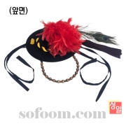 n4891 30cm 창작진주검무모자