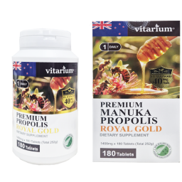 비타리움 프리미엄 마누카프로폴리스 로얄골드(180정)
