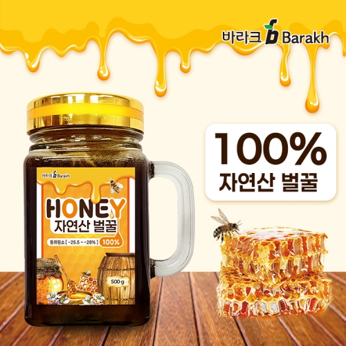 자연산 벌꿀 500g