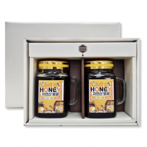 자연산 벌꿀 선물세트 500g*2EA