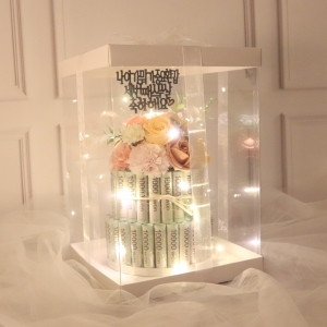 2단 돈케이크 용돈박스 환갑 칠순 부모님용돈 용돈박스 용돈케이크 생일이벤트