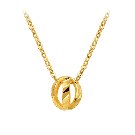 24K 라운드볼 목걸이 3.75g