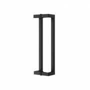 유리문손잡이(강화도어)TS 191(20x20 검정) 센터200,340,600(3사이즈)