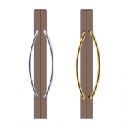 유리문손잡이(강화도어)TS 208(센터600,700 &Phi;32) 2Color,2사이즈