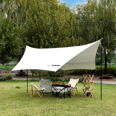 자담캠핑 uv 차단 실버코팅 헥사타프