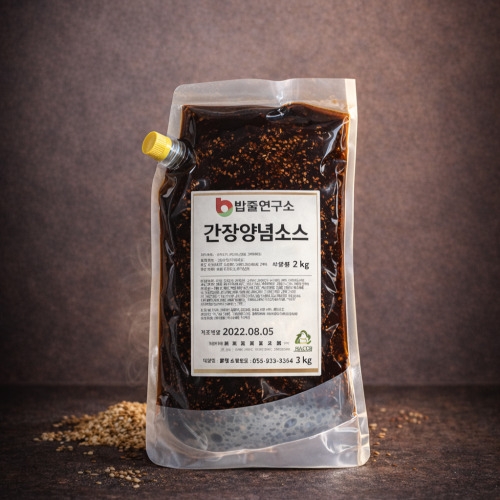 까만찜닭소스