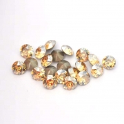 오스트리아산 크리스탈 1088 (스와로브스키 정품) 골든쉐도우 원형 V컷 스톤 네일스톤 네일파츠