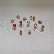 오스트리아산 크리스탈 4320 10mm (스와로브스키 정품) 페어 팬시 스톤 브이컷 네일스톤 네일파츠