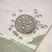 오스트리아산 크리스탈 2808 3.6mm (스와로브스키 정품) 하트 플랫백 평면 네일스톤 네일파츠