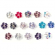 오스트리아산 크리스탈 4883 3.6mm (스와로브스키 정품) 미니 실리온 하트 브이컷 네일스톤 네일파츠