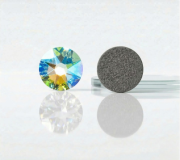 오스트리아산 크리스탈 2088 (스와로브스키 정품) 페리도트쉬머원형 평면 네일스톤 네일파츠