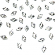 오스트리아산 크리스탈 2773 5mm/6.6mm (스와로브스키 정품) 다이아 5mm 평면 네일스톤 네일파츠