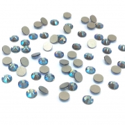 오스트리아산 크리스탈 2088 (스와로브스키 정품) 블랙다이아쉬머 원형 평면 네일스톤 네일파츠