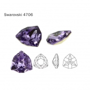 오스트리아산 크리스탈 4706 7mm (스와로브스키 정품) 입체삼각 트릴리언 브이컷 네일스톤 네일파츠