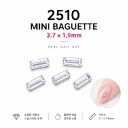 스와로브스키 2510 미니바게트 도시적인바게트보석빛 3.7x1.9mm 네일아트 큐빅 파츠