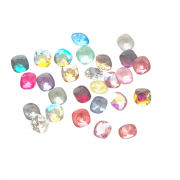 오스트리아산 크리스탈 4470 10mm (스와로브스키 정품) 쿠션컷 스퀘어 브이컷 네일스톤 네일파츠