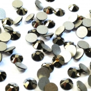 오스트리아산 크리스탈 2088 (스와로브스키 정품) 메탈릭라이트골드 원형 평면 네일스톤 네일파츠