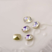 오스트리아산 크리스탈 4568 8mm (스와로브스키 정품) 쿠션컷 렉탱글 직사각 브이컷 네일스톤 네일파츠