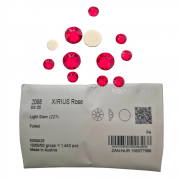 오스트리아산 크리스탈 2088 (스와로브스키 정품) 라이트시암 원형 평스톤 네일파츠 네일스톤