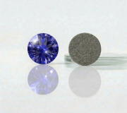 오스트리아산 크리스탈 2088 (스와로브스키 정품) 탄자나이트 원형 평스톤 네일파츠 네일스톤