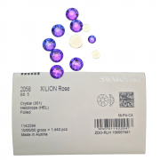 오스트리아산 크리스탈 2088 (스와로브스키 정품) HEL 힐리오트로프 원형 평스톤 네일파츠 네일스톤