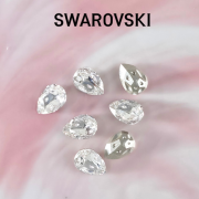 오스트리아산 크리스탈 4390 10mm (스와로브스키 정품) 미라지 물방울 네일파츠 네일스톤
