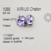 오스트리아산 크리스탈 1088 (스와로브스키 정품) 브이컷 바이올렛 네일파츠 네일스톤
