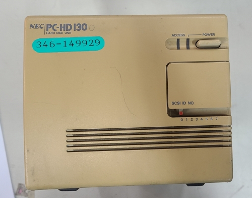 NEC PC-HD130 External SCSI Hard Disk Drive