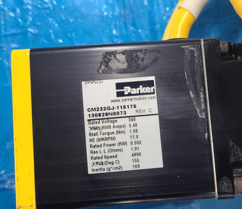 PARKER CM232GJ-115175 Servo Motor